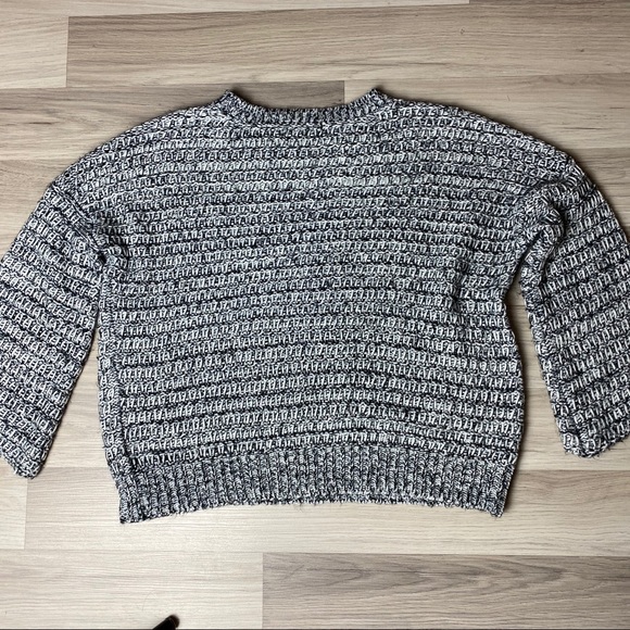 Volcom Black White Knit Sweater - Picture 4 of 4